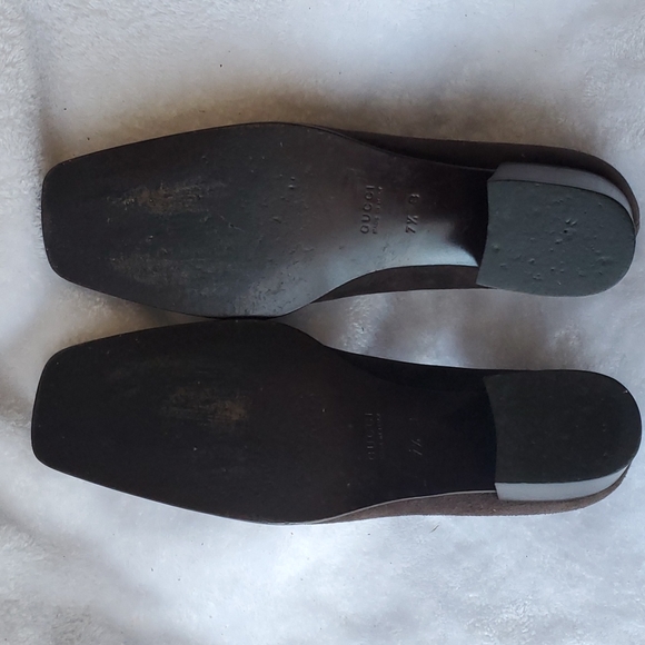 GUCCI SUEDE VINTAGE SHOES - Picture 10 of 15